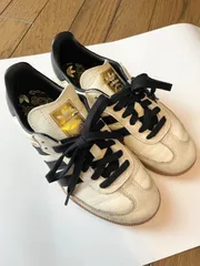 adidas samba OG クリームホワイト　コアブラック　23.5 サンバ スニーカー アディダス