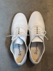 Repetto ZIZI ホワイトレザーシューズ 40 - メルカリ