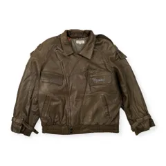 PIA SPORTS ピアスポーツ 羊革 本革 レザー ジャケット ライダース サイズ 4 /ラムレザー/メンズ