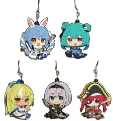 ホロライブ　ゲーマーズ　ぺたん娘 トレーディングラバーストラップ 予約】ホロライブ ぺたん娘 トレーディングラバーストラップ