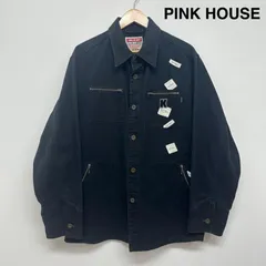 【新品未使用】ピンクハウス レザージャケット/2023年 定価107,800- color leather jacket special order カラーラムレザー