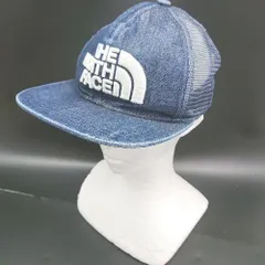 ◇ ⊂ THE NORTH FACE ザ ノース フェイス NNJ01912 デニム調 トラッカーメッシュキャップ ネイビー系 サイズKL メンズ E  【1507250006091】