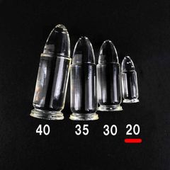 モールドファクトリー　9mm弾モチーフ　20mm　レジン用シリコンモールド　UVレジン対応 　全長20mm 直径6.7mm程度 弾丸モールド