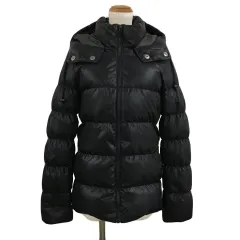 マウジー MOUSSY ジャケット ダウン ジップアップ フード 長袖 1 黒 ブラックのサムネイル