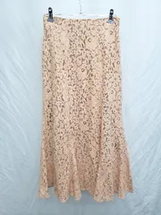 ◇ ⊂ FREE'S MART フリーズマート ロング丈 マーメイド スカート サイズM オレンジ レディース P  【1409090017797】