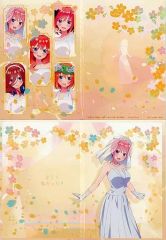 [중고] 잡화 나카노 이치카 / 드레스 북보드 [이치 반 쿠지 영화 오등분의 신부 ~ 너와의 만남 ~] L상