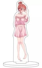 [중고] 아크릴 스탠드 아크릴 패널 25. 사쿠라자와 묵 (배꼽 칠라 ver.) 신작 일러스트 캐릭터 아크릴 피규어 [그녀, 빌립니다]