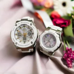 恋人達のGショックペアウォッチ G-SHOCK BABY-G  カシオ 2本セット   デジタル アナデジ GST-W300-7AJF  BGA-1100GR-7BJF  ラッピング無料