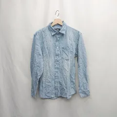 ◇ ⊂ バルセドス シンプル 長袖 デニムシャツ サイズM ブルー系 メンズ E  【1505220002586】のサムネイル