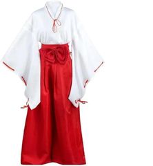 新品 巫女さん 衣装 桔梗 コスチューム 正月衣装 コスプレ巫女服 仮装 巫女 新年服 [ENDIANDUO] 忘年会