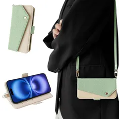 Kahper for いphone16 ケース 手帳型 ショルダー iPhone 16 ケース 手帳型 可愛い アイフォン16 ケース 手帳型 おしゃれ アイホン16ケース手帳型 軽量 衝撃吸収 スマホケース iphone16 PUレザー 全面保護 擦り傷 1