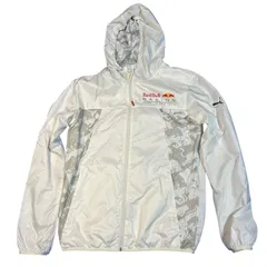 AT301 Reb Bull RACING x PUMA コラボ レッドブル レーシング プーマ ウインドブレーカー ジャケット ジャンパー ホワイト 白系 フード メンズ サイズ不明