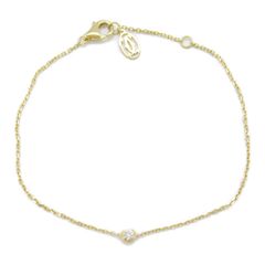 カルティエ CARTIER ブレスレット ダムールブレスレット XS 腕回16/18㎝ K18(イエローゴールド) ダイヤモンド ダムールブレスレット XS レディース Used Aのサムネイル