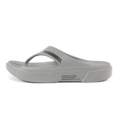 【美品】NEIGHBORHOOD ネイバーフッド サイズ:27.0cm / 24SS PAES リカバリー サンダル (FLIPFLOP) / グレー / コラボ シューズ 靴【メンズ】【中古】
