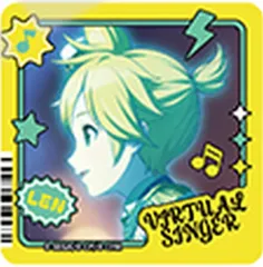 【中古】シール・ステッカー 鏡音レンA(ノーマル小) 「プロジェクトセカイ カラフルステージ! feat. 初音ミク メモステコレクション vol.4 B」