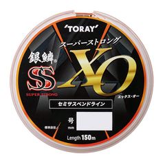 東レ(TORAY) 銀鱗 スーパーストロング エックス・オー 150m 1.5号 エクストラマットオレンジ