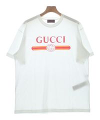 GUCCI グッチ レッドディスクプリント Tシャツ M アイボリー 中古 