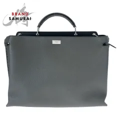 FENDI フェンディ ビジネスバッグ 紺 - 4503124L0051 FENDI(フェンディ) ビジネスバッグ・アタッシュケース(メンズ