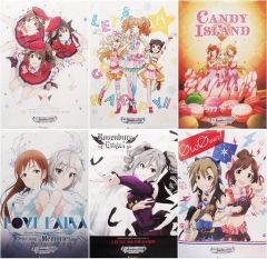 [중고] 포스터(애니메이션) 아이돌 마스터 신데렐라 걸즈 A2 포스터 6장 세트 [CD THE IDOLM@STER CINDERELLA GIRLS ANIMATION PROJECT 02~07] 게이머즈 6 타이틀 연동 구입 특전