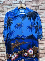 半袖 アロハシャツ alohashirt　ユニセックス　ショートスリーブ 半袖 オープンカラー