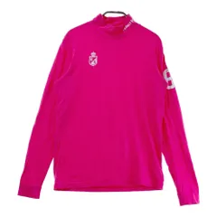 サイズ：4 PEARLY GATES パーリーゲイツ  ハイネック 長袖Tシャツ  ピンク系 [240101337590]# ゴルフウェア メンズ ストスト