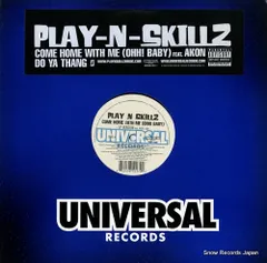 【レコード】プレイ・ン・スキルズ come home with me (ohh! boby) / do ya thang B0006196-11