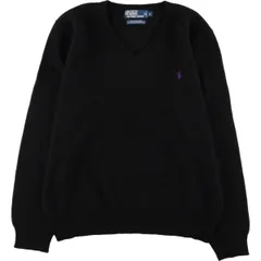 古着 ラルフローレン Ralph Lauren POLO by Ralph Lauren Vネック ウールニットセーター メンズL/eaa359166
