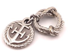 HERMES エルメス コルダージュロープ ネックレストップ シルバー SV アクセサリー 小物