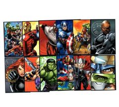 USA直輸入品 アベンジャーズ ステッカー12枚セット【送料無料】