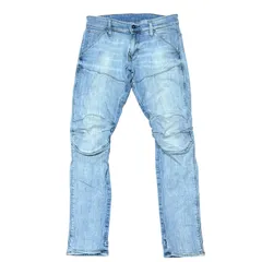 G-STAR RAW 5620 3D SUPER SLIM 立体裁断 スリム テーパードデニム ライトブルー サイズ30 メンズM ジースターロゥ