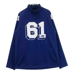 ラフ＆スウェル　ゴルフウェア　ブルー　モックネックＭサイズ used美品 2025年最新】ラフアンドスウェル モックネック mの人気アイテム