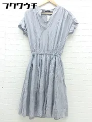 ◇ URBAN RESEARCH ROSSO ロッソ 半袖 膝丈 ワンピース FREE グレー レディース 【中古】 【1002802490767】のサムネイル
