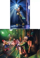 【中古】クリアファイル 集合 クリアホルダー2枚 「ディズニー Imagining the Magic」 東京ディズニーリゾート限定