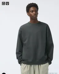 し*け様 UNIQLO Ｕ　エアリズムコットンスウェットシャツ　Ｍサイズ　２枚セ UNIQLO U】エアリズムコットンスウェットシャツ Mサイズ