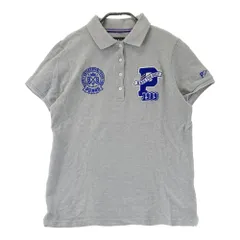 サイズ：2 PEARLY GATES パーリーゲイツ  半袖ポロシャツ  グレー系 [240101414842] ゴルフウェア レディース ストスト
