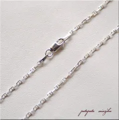 ロロ  マリーナ  チェーン  1.6mm  40cm  SV925  イタリア  製  シルバー  チェーン  ネックレス  アクセサリー  パタパタ民族