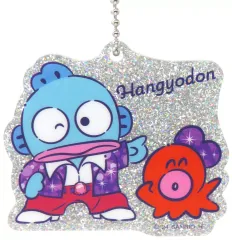 【中古】キーホルダー ハンギョドン ラメアクリルチャーム 「Happyくじ Sanrio characters DISCO」 ラメアクリルチャーム賞