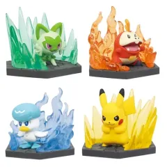【中古】トレーディングフィギュア 全4種セット 「ポケモン ジオラマコレクト パルデア地方編」