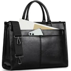 【在庫セール】[KTMOUW] ビジネスバッグ メンズ A4対応 就活バッグ 大容量 リクルートバッグ 自立 PCバッグ 15.6インチ ブリーフケース 2WAY 防撥水 ビジネス 通学 通勤 出張 仕事 ブラック