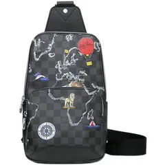 【中古A】ルイ・ヴィトン　LOUIS VUITTON　ダミエグラフィット　ボディバッグ/ショルダーバッグ　アヴェニュー・スリングバッグ　N40237