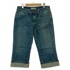 TOMMY HILFIGER トミーヒルフィガー   ロールアップデニムパンツ size8/ブルー系