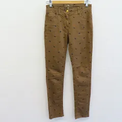 イタリア製 エトロ ETRO パンツ ボトムス 刺繍柄 ゴールドロゴ  パッチ [a895977]のサムネイル