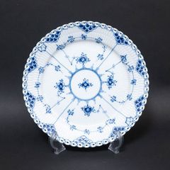 ロイヤル・コペンハーゲン ブルーフルーテッドフルレース 25cmプレート（625）