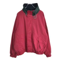 90年代 TOMMY HILFIGER トミーヒルフィガー セーリングジャケット レッド(メンズ L)中古 古着 U4366