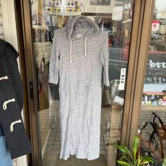 RAY BEAMS レイビームス  リネン 混 ロング ワンピース  フード グレー  サイズ不明 Fサイズ？ SS活躍