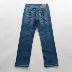 TRUE RELIGION(トゥルーレリジョン) デニム サイズ 29 ストレート ヴィンテージ スパン糸 レディース A7550