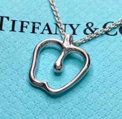 Tiffany ティファニー ラージ アップル ロング チェーン ネックレス