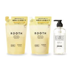 BOTANIST ボタニスト | ROOTH ルース ボタニカルスカルプセラム シャンプー トリートメント 【ストレート】 ボディーソープ 【モイスト】 頭皮 地肌ケア