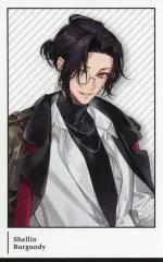 【中古】キャラカード シェリン・バーガンディ(名前端/ノーマル) 「バーチャルYouTuber にじさんじ 探偵と助手 ランダムチェキ風カード」