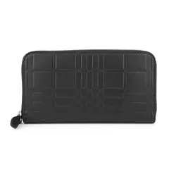 新品 バーバリー BURBERRY 長財布 ラウンドジップウォレット ブラック